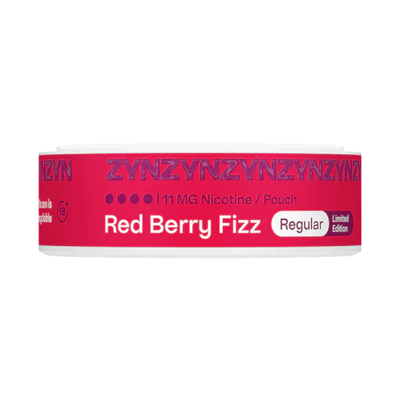 ZYN Red Berry Fizz 11mg (imported from Sweden)