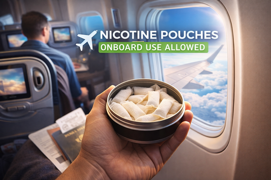 Can You Use Nicotine Pouches on an Airplane?