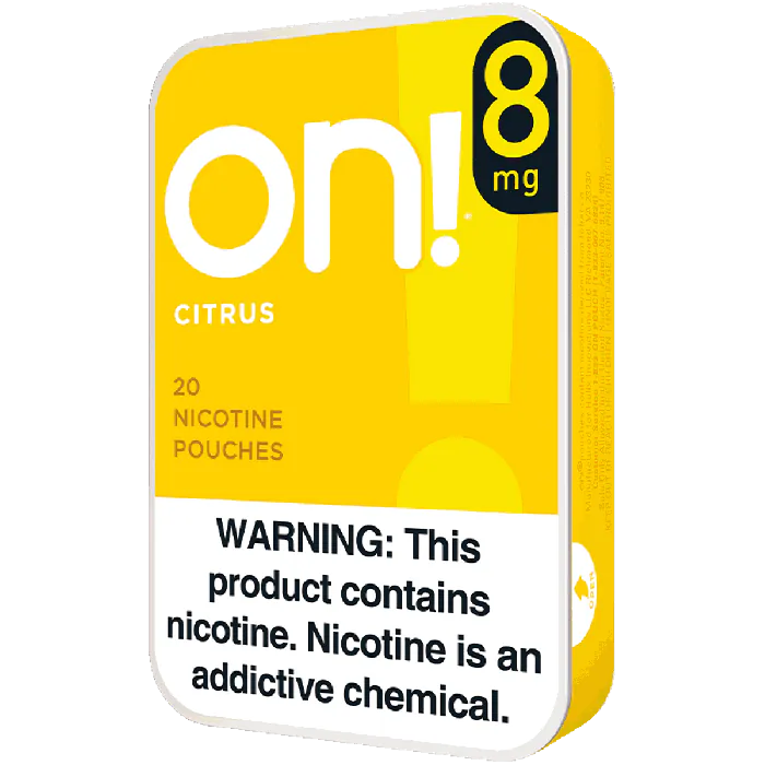 On! 8MG Citrus