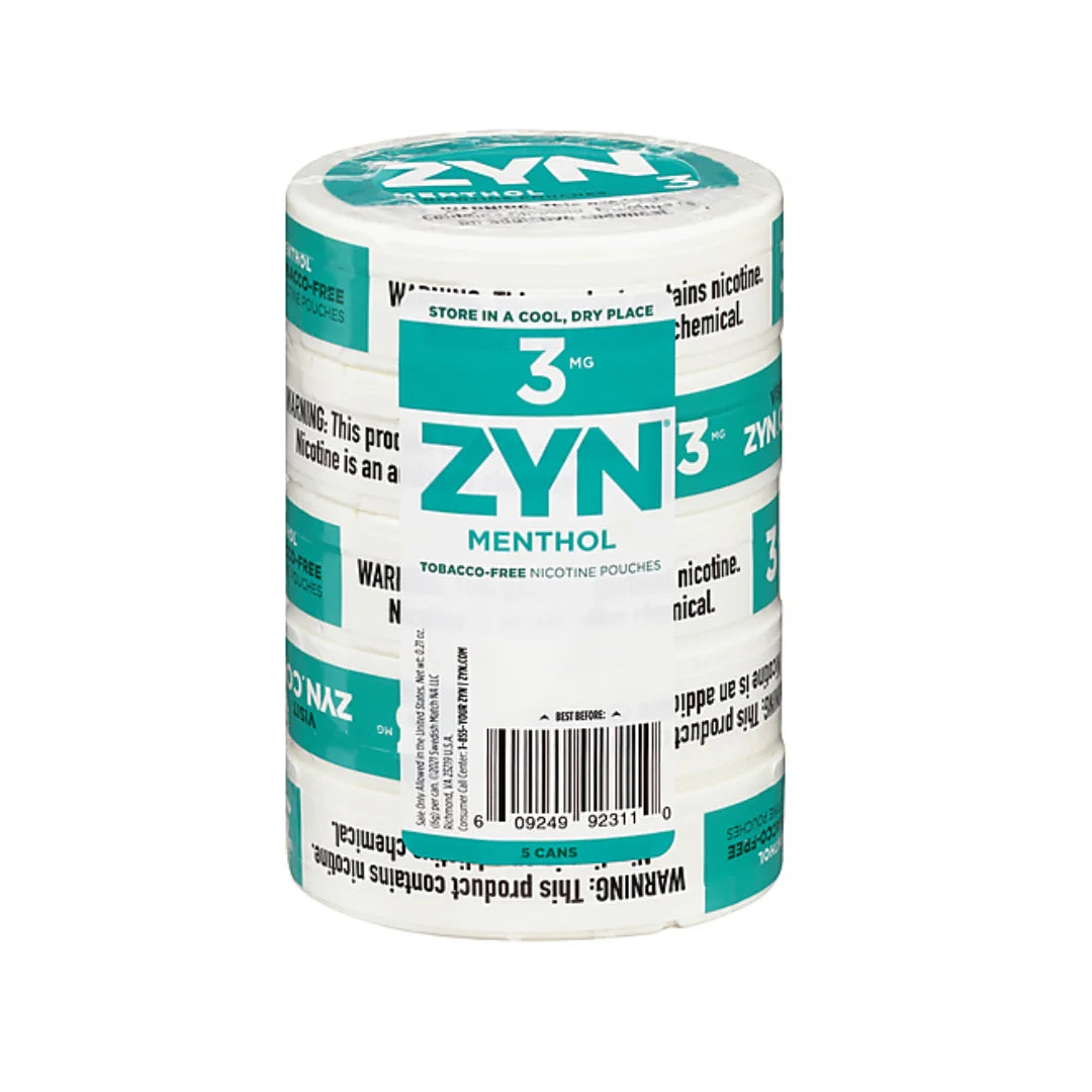 ZYN Menthol 3MG