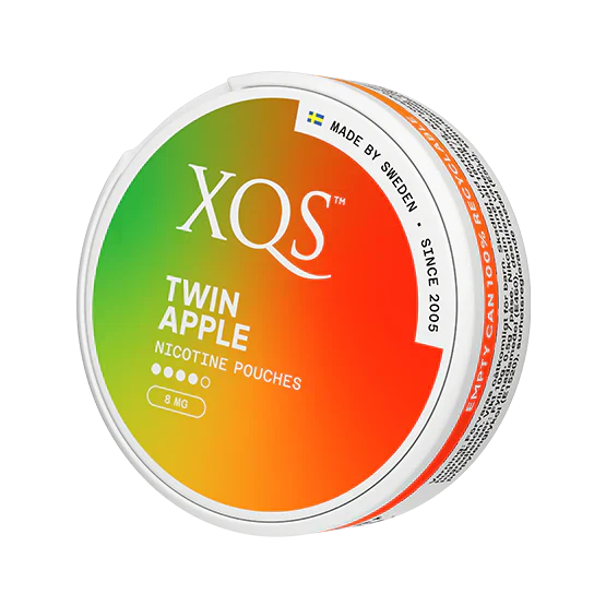 XQS Twin Apple Slim Strong Nicotine Pouches