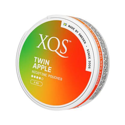 XQS Twin Apple Slim Strong Nicotine Pouches