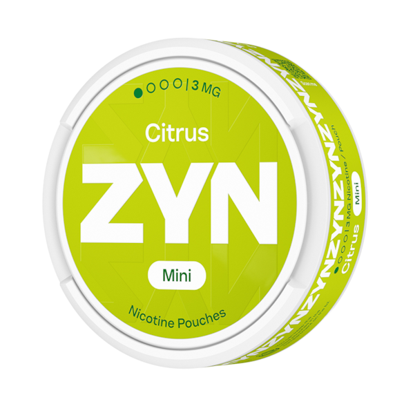 ZYN Citrus Mini 3mg (imported from Sweden)