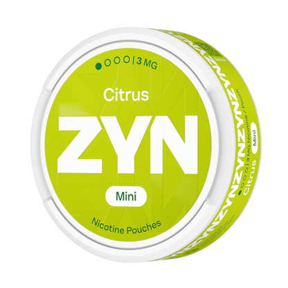 ZYN Citrus Mini 3mg (imported from Sweden)