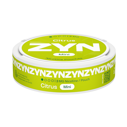 ZYN Citrus Mini 3mg (imported from Sweden)
