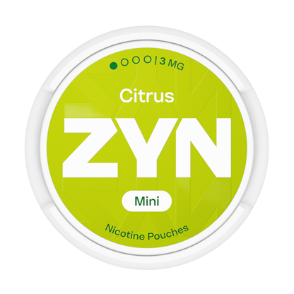 ZYN Citrus Mini 3mg (imported from Sweden)