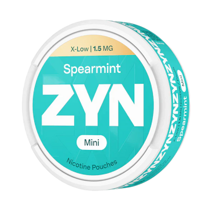 ZYN Spearmint Mini 1.5mg (imported from Sweden)