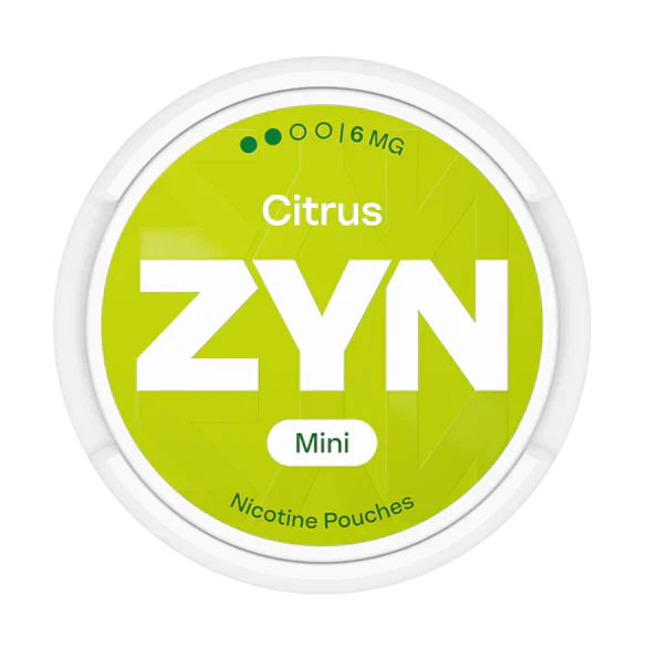 ZYN Citrus Mini 6mg (imported from Sweden)