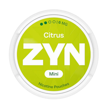 ZYN Citrus Mini 6mg (imported from Sweden)