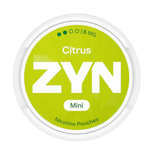 ZYN Citrus Mini 6mg (imported from Sweden)