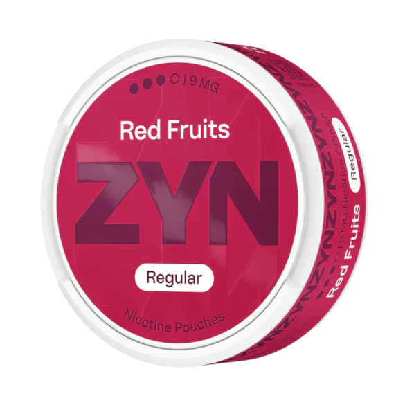 ZYN Red Fruits 9mg (imported from Sweden)