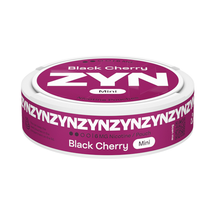 ZYN Black Cherry Mini 6mg (imported from Sweden)