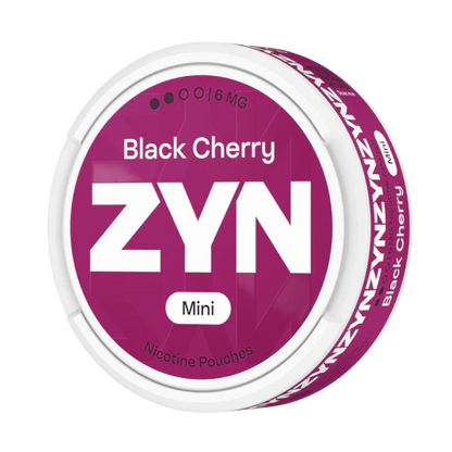 ZYN Black Cherry Mini 6mg (imported from Sweden)