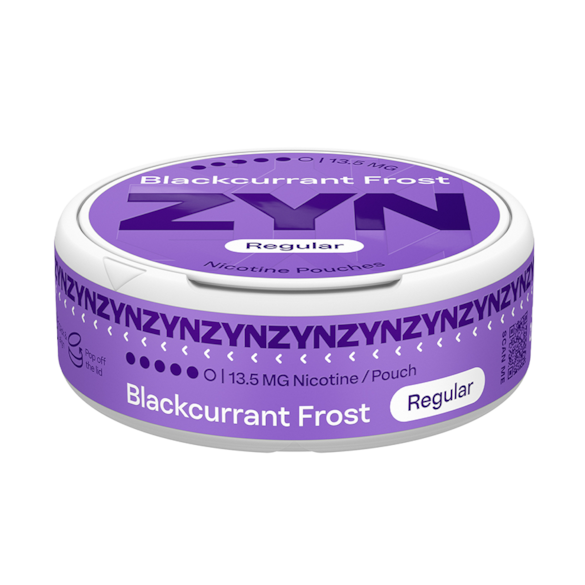 ZYN Blackcurrant Frost 13.5mg (imported from Sweden)