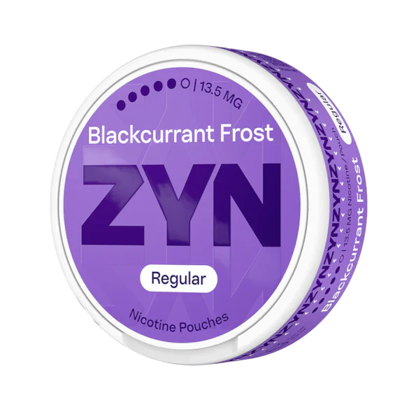 ZYN Blackcurrant Frost 13.5mg (imported from Sweden)