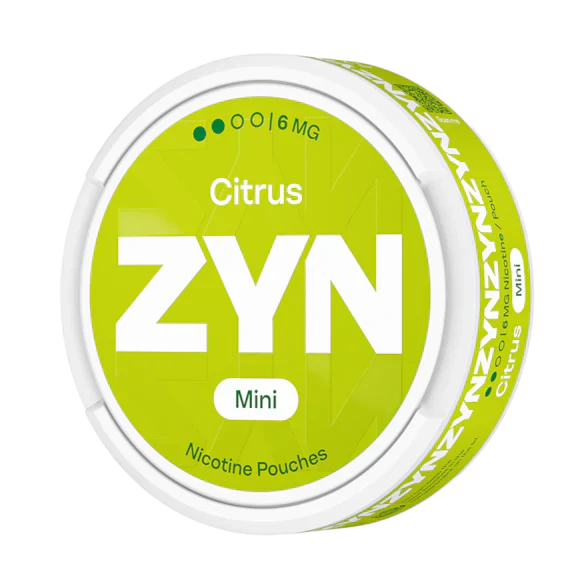 ZYN Citrus Mini 6mg (imported from Sweden)