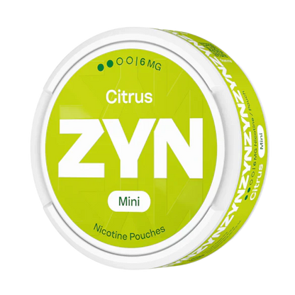 ZYN Citrus Mini 6mg (imported from Sweden)