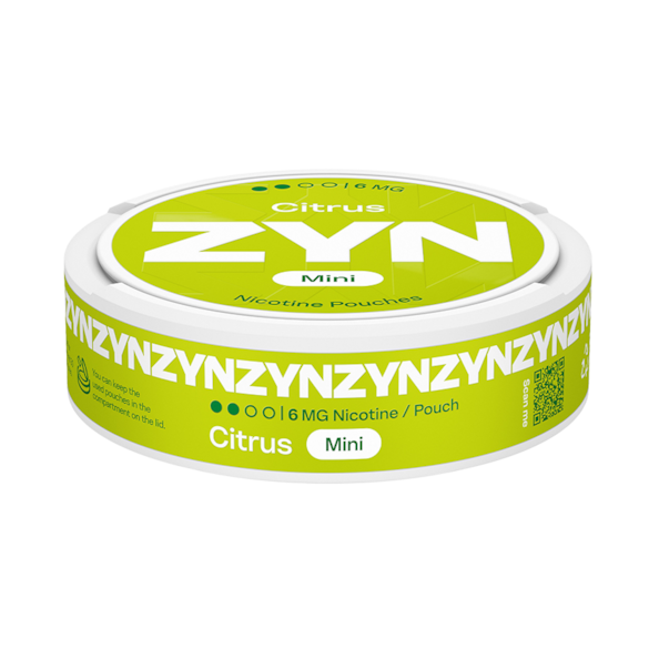ZYN Citrus Mini 6mg (imported from Sweden)