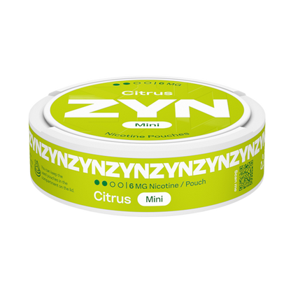 ZYN Citrus Mini 6mg (imported from Sweden)