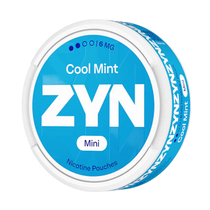 ZYN Cool Mint Mini 6mg (imported from Sweden)