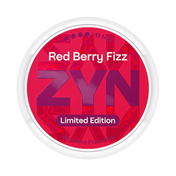 ZYN Red Berry Fizz 11mg (imported from Sweden)