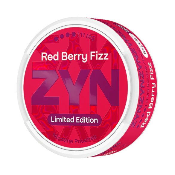 ZYN Red Berry Fizz 11mg (imported from Sweden)