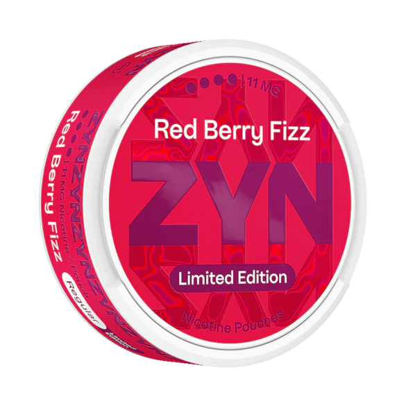 ZYN Red Berry Fizz 11mg (imported from Sweden)
